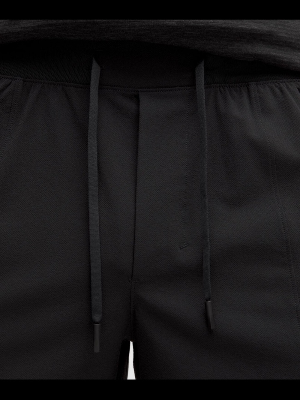 lululemon Men's Black Athletic linerless Running Shorts. 5” inseam - Picture 4 of 6